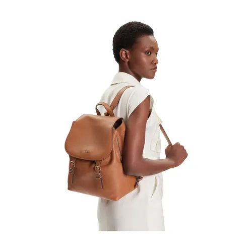 Leather Backpack with Adjustable Straps - Michael Kors - Modalova