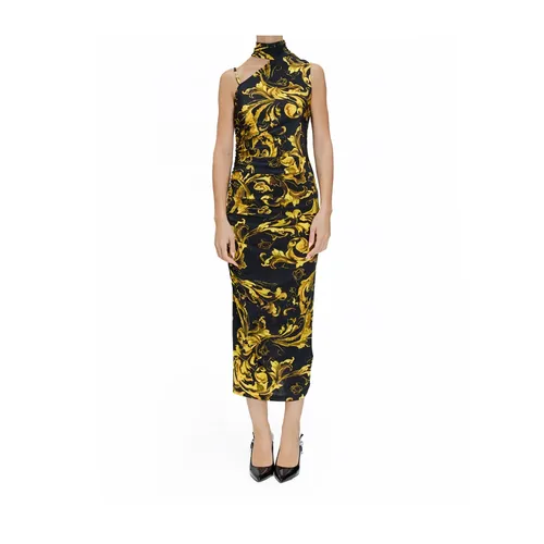 Abito Lungo Barocco - Versace Jeans Couture - Modalova