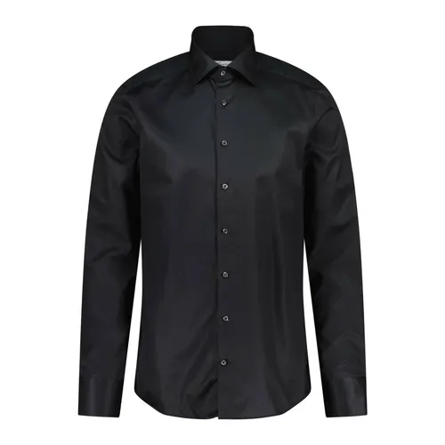 Camisa de Algodón Entallada - Stenströms - Modalova