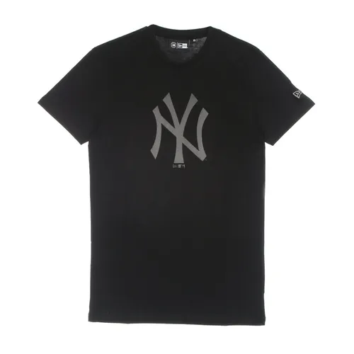 MLB Reflective Print Tee Black - New Era - Modalova