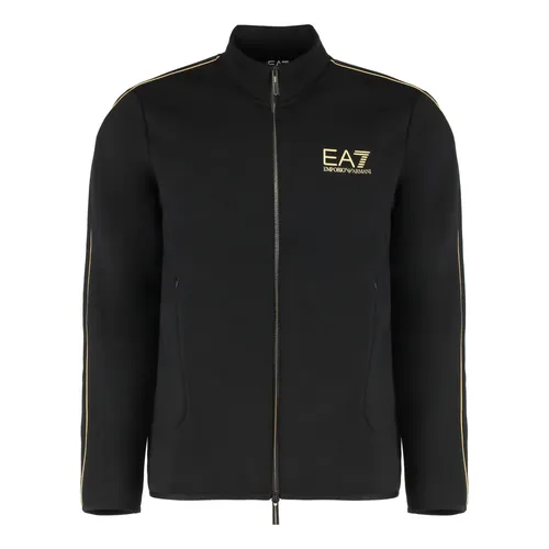 Gold Label viscose-blend sweatshirt - Emporio Armani EA7 - Modalova