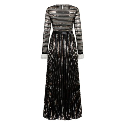 V-neck Long Sequin Dress - Philosophy di Lorenzo Serafini - Modalova