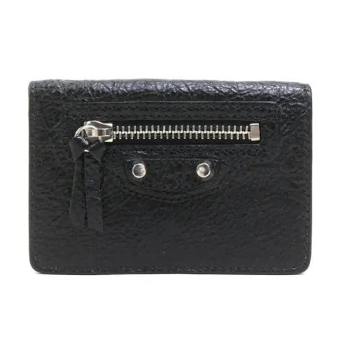 Pre-owned Leather Wallet - Balenciaga Vintage - Modalova