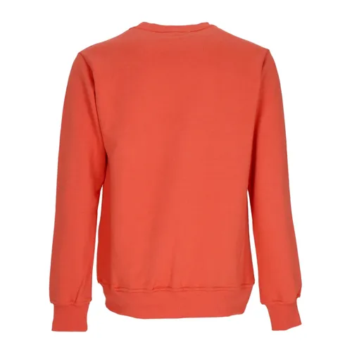 Essential Crewneck Sweatshirt Orange Rust - CAT - Modalova