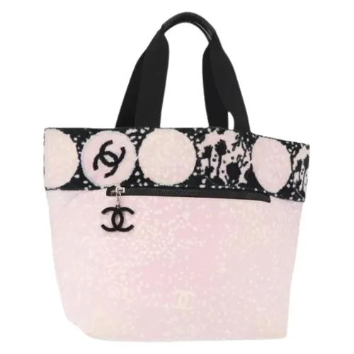 Pre-owned Vintage Canvas Tote Bag - Chanel Vintage - Modalova