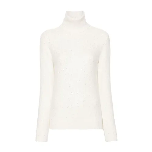 Knitted Sequin Sweater - Fabiana Filippi - Modalova