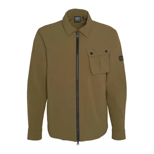 Flex Military Olive Overshirt - Barbour - Modalova