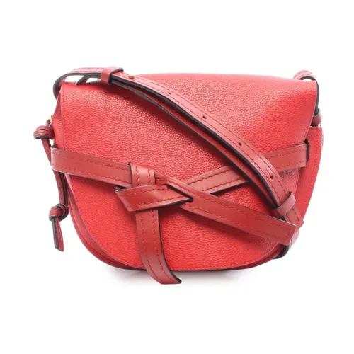 Pre-owned Vintage Leather Gate Dual Mini Bag - Loewe Pre-owned - Modalova