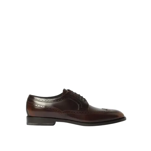 Leather Lace-up Shoe - Manolo Blahnik - Modalova