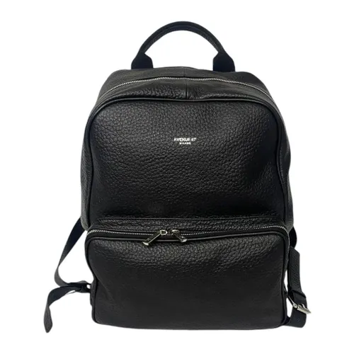 Zaino nero con scomparti multipli - AVENUE 67 - Modalova