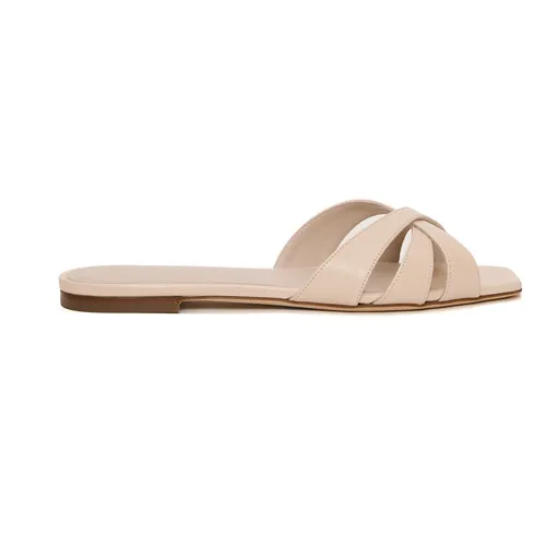 White Leather Chic Sandals - 3Juin - Modalova