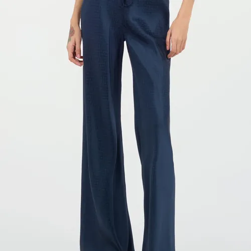 Silk Snake Print Drawstring Pants - Roberto Cavalli - Modalova