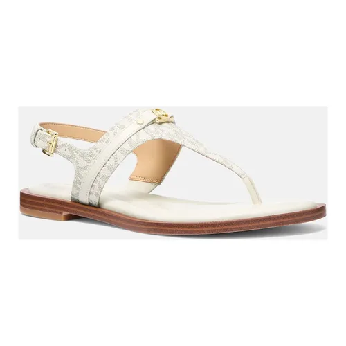 T-bar Sandal with Logo Print - Michael Kors - Modalova