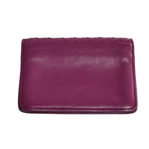 Pre-owned Leather Wallet - Bottega Veneta Vintage - Modalova