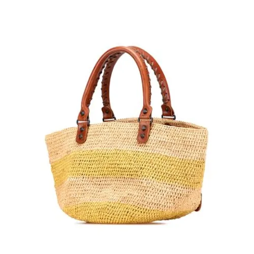 Pre-owned Raffia Tote - Balenciaga Vintage - Modalova