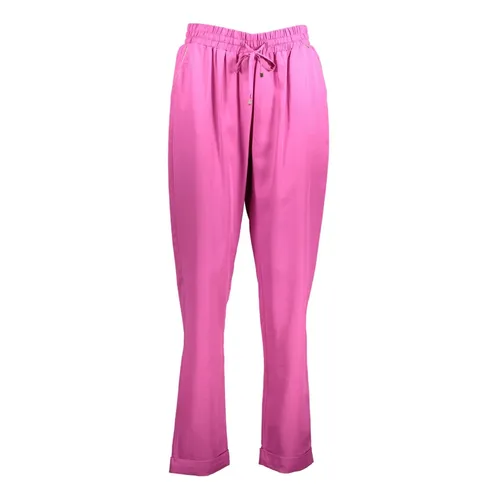 Pink Women's Pants Contrast Details Logo - Kocca - Modalova