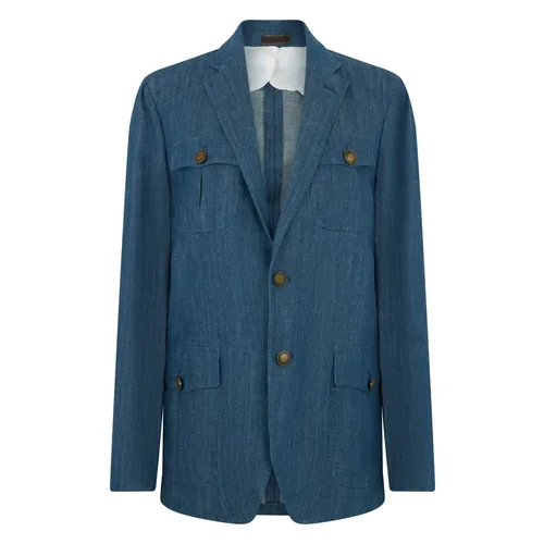 Denim Jacket - Moorer - Modalova