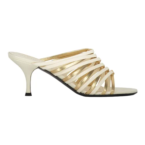 Studded Leather Mules - Valentino Garavani - Modalova