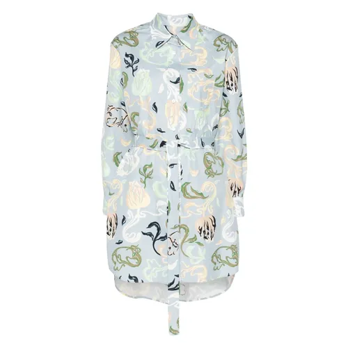 Mini Dress Abstract Pattern - Lanvin - Modalova