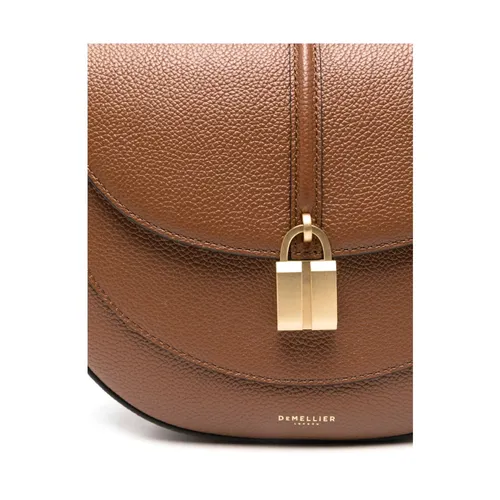 Chocolate Brown Foldover Shoulder Bag - DeMellier - Modalova