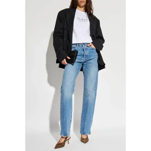 Vintage-Effect Jeans - Frame - Modalova
