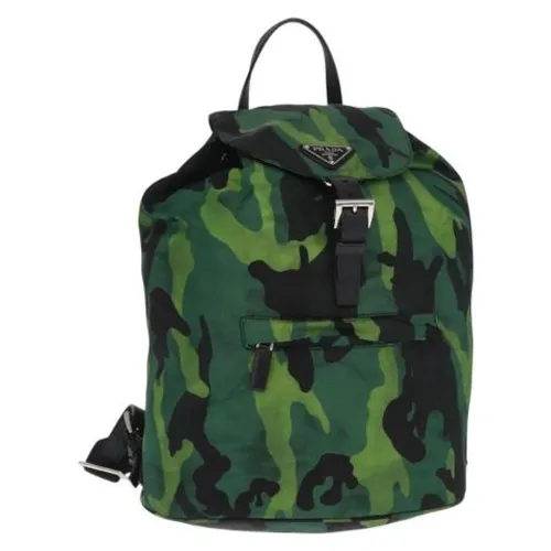 Pre-owned Nylon Backpack - Prada Vintage - Modalova