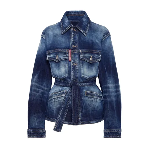 Denim Jacket - Dsquared2 - Modalova