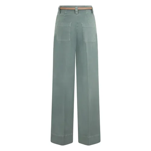 Cotton Gabardine Trousers - Peserico - Modalova
