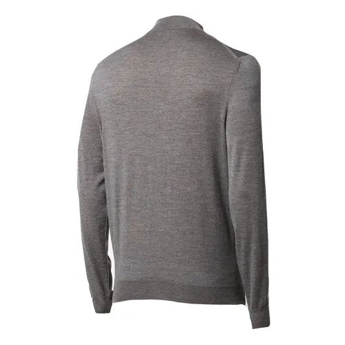 Grey Merino Wool Sweater - Drumohr - Modalova