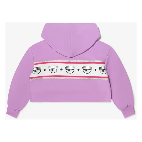 Cropped Logo Hoodie - Chiara Ferragni Collection - Modalova