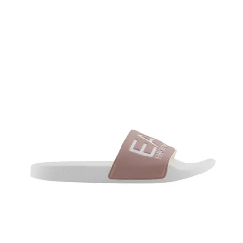 White Flip Flops & Sliders - Emporio Armani EA7 - Modalova