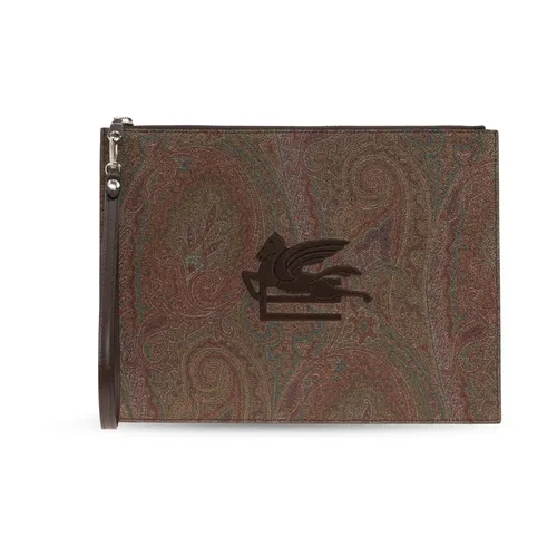 Handbag with Patch - Etro - Modalova