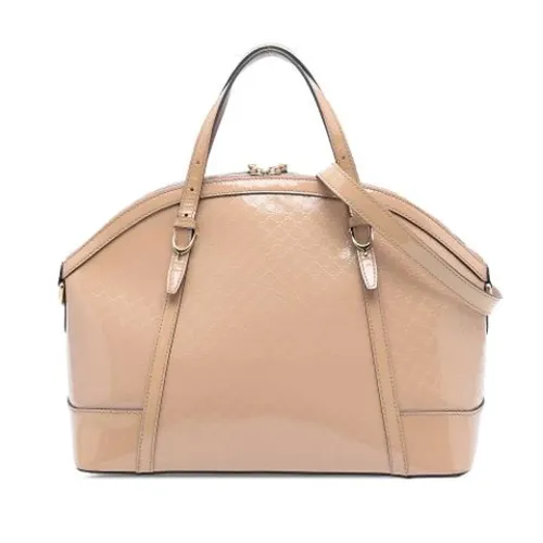Pre-owned Leather Handbag - Gucci Vintage - Modalova