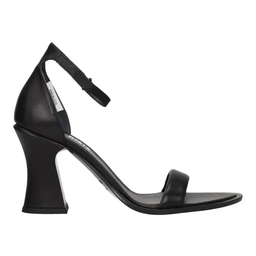 Black Leather High Heel Sandal - Premiata - Modalova