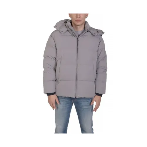 Chaqueta Acolchada con Cremallera Completa - Emporio Armani - Modalova