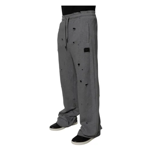 Straight Sweatpants - Dolce & Gabbana - Modalova