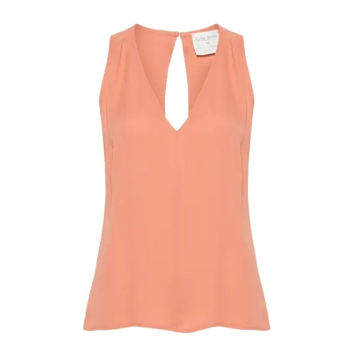 Top con cuello en V - Forte Forte - Modalova