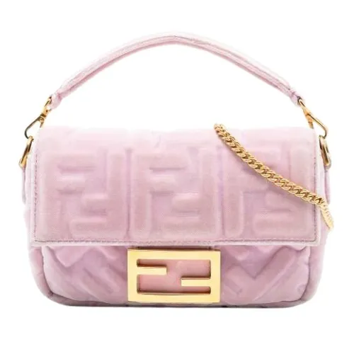 Pre-owned Leather Shoulder Bag - Fendi Vintage - Modalova