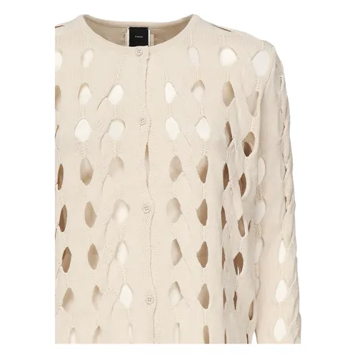 Blush Cable Knit Sweater - Pinko - Modalova