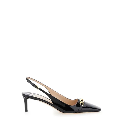 Black Patent Leather Slingback Heels - Tom Ford - Modalova