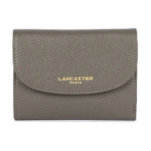 Billetera de cuero con cierre de presión - Lancaster - Modalova