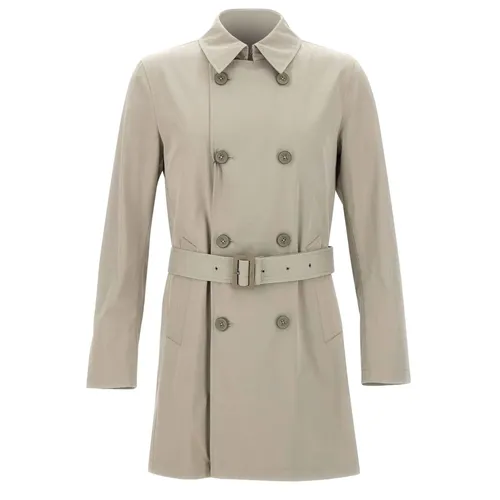 Belted Trench Coat - Herno - Modalova