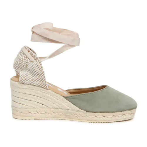 Low Wedge Espadrille Sandal Hamptons Sage - Manebí - Modalova