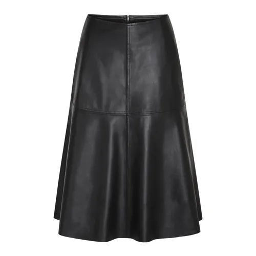 A-line Leather Skirt - Bruuns Bazaar - Modalova