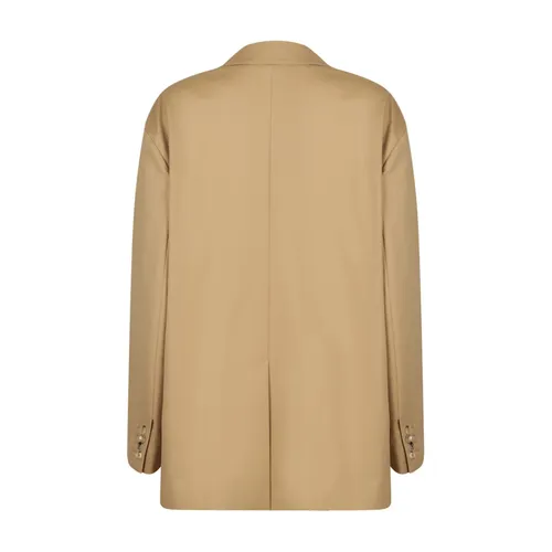 Monica Light Beige Jacket - Max Mara - Modalova