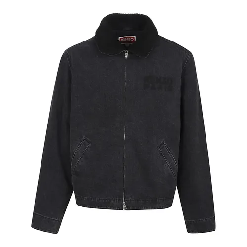 Jackets > Denim Jackets - - Kenzo - Modalova