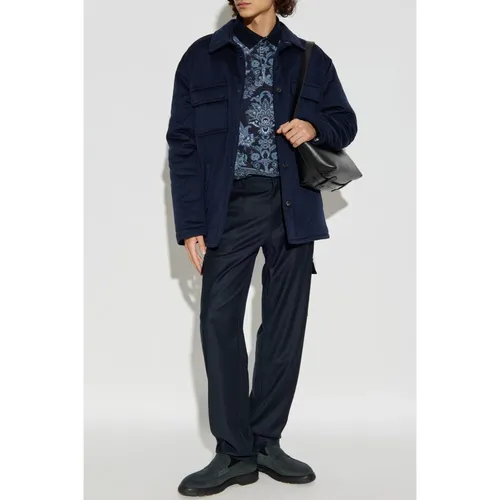 Patterned polo - Etro - Modalova