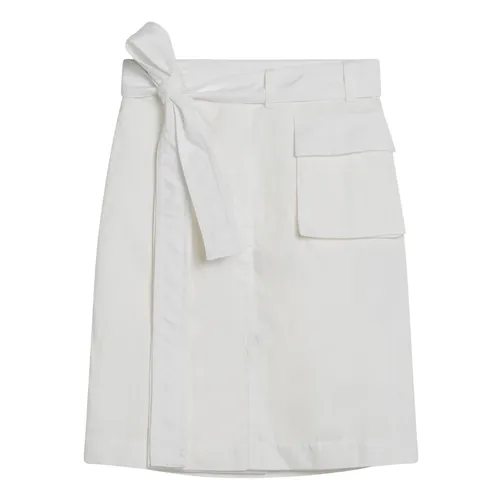 White Mini Skirt Gonna - Ferragamo - Modalova