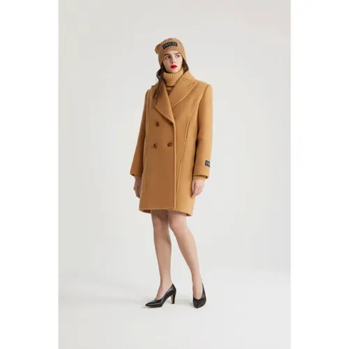 Beige Wool Cashmere Blend Coat - Patou - Modalova