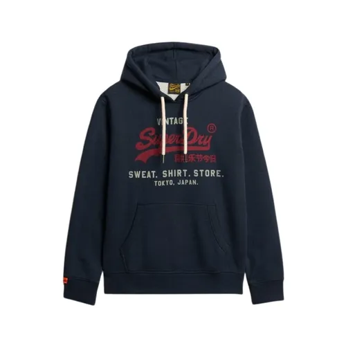 Sudadera con capucha relajada Vintage Logo Heritage - Superdry - Modalova